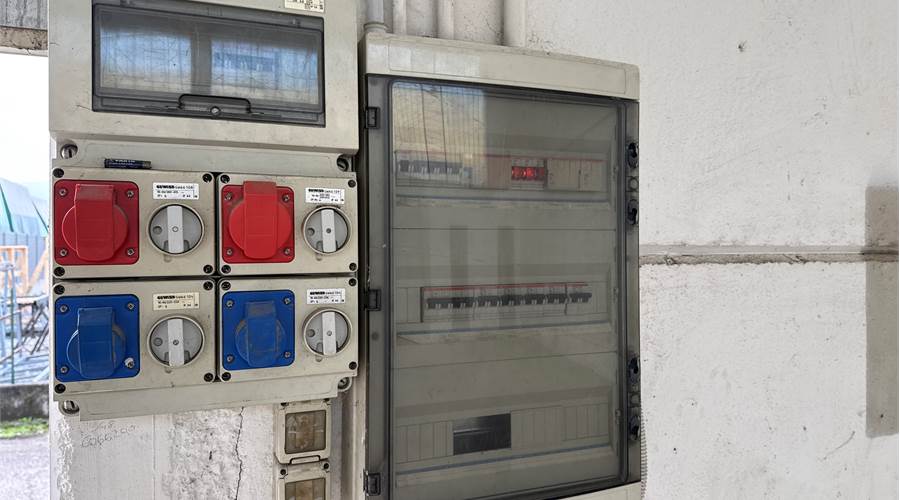 Particolare impianto elettrico