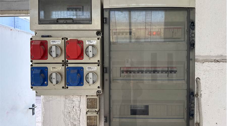 Particolare impianto elettrico