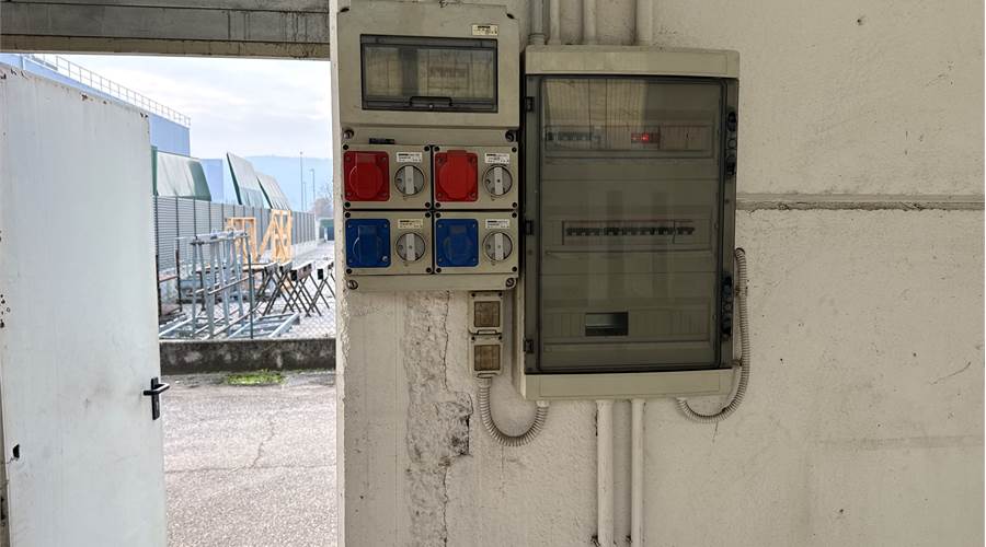 Particolare impianto elettrico