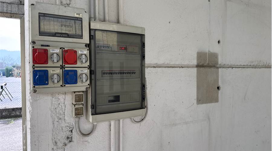 Particolare impianto elettrico