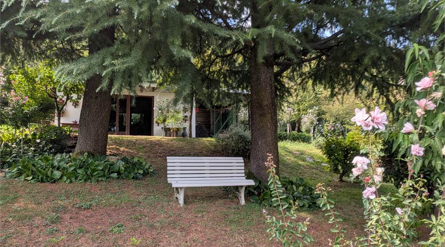 Giardino e deposito